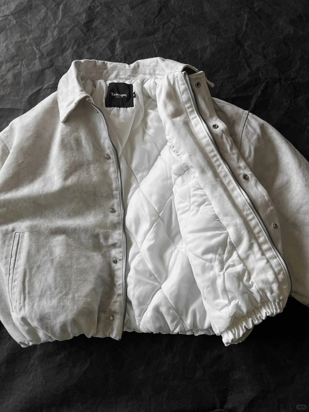Cropped Harrington Jacket