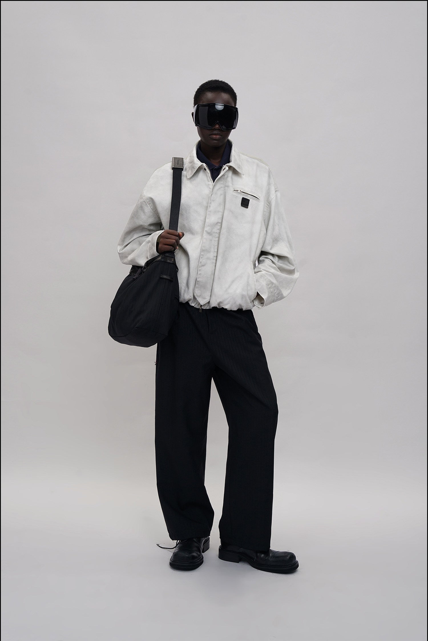Cropped Harrington Jacket
