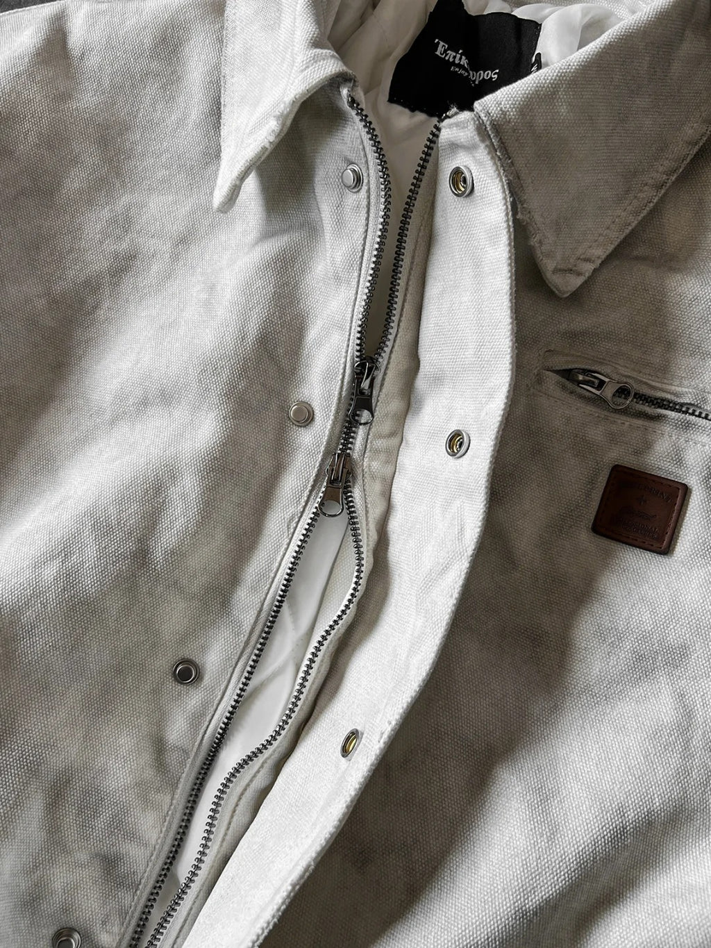 Cropped Harrington Jacket