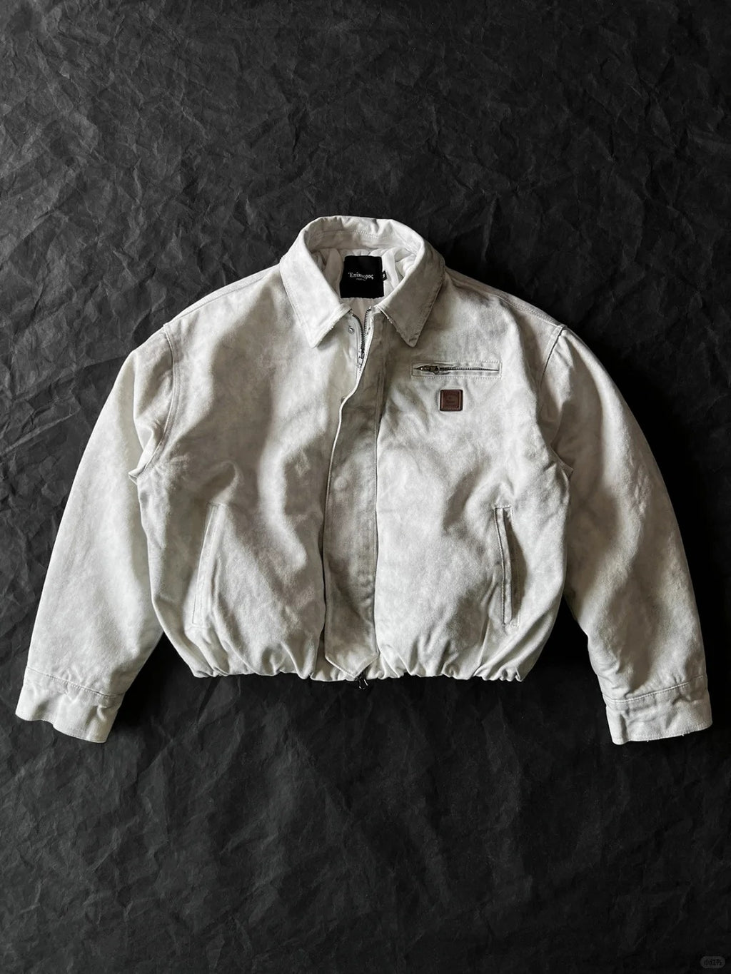 Cropped Harrington Jacket