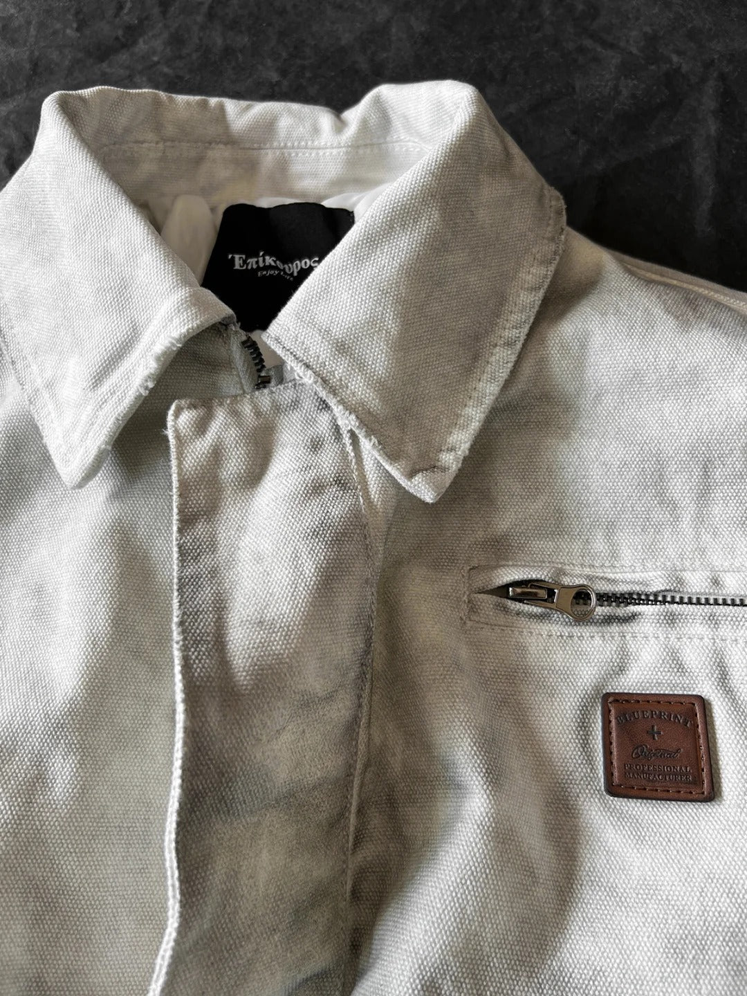 Cropped Harrington Jacket