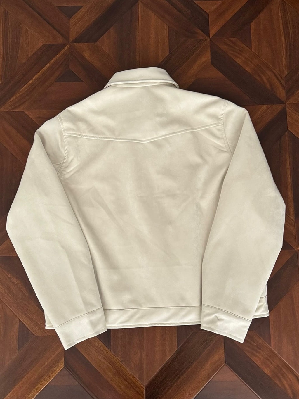 Fireman Jacket With Embroidery And High Neck