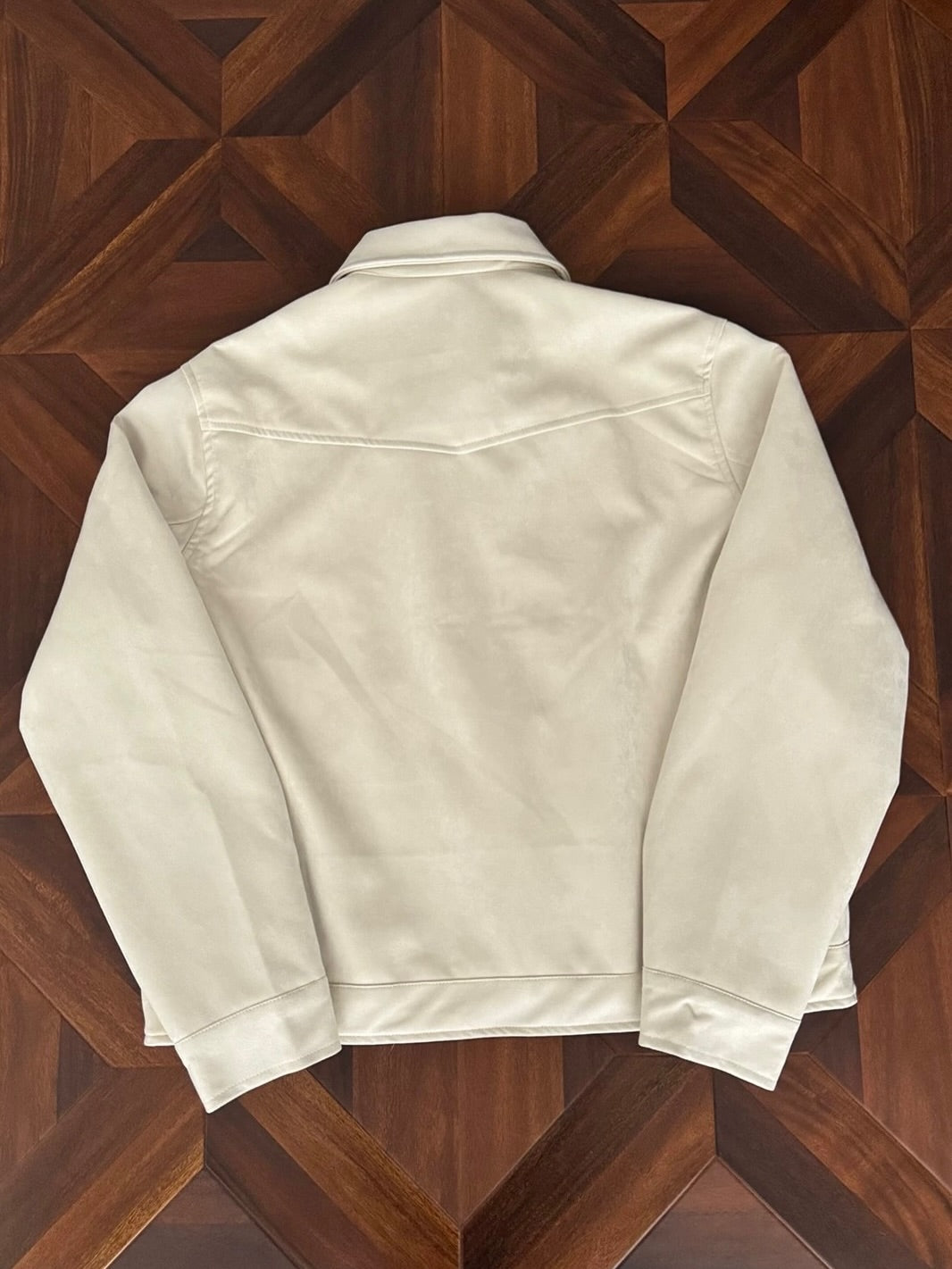 Fireman Jacket With Embroidery And High Neck