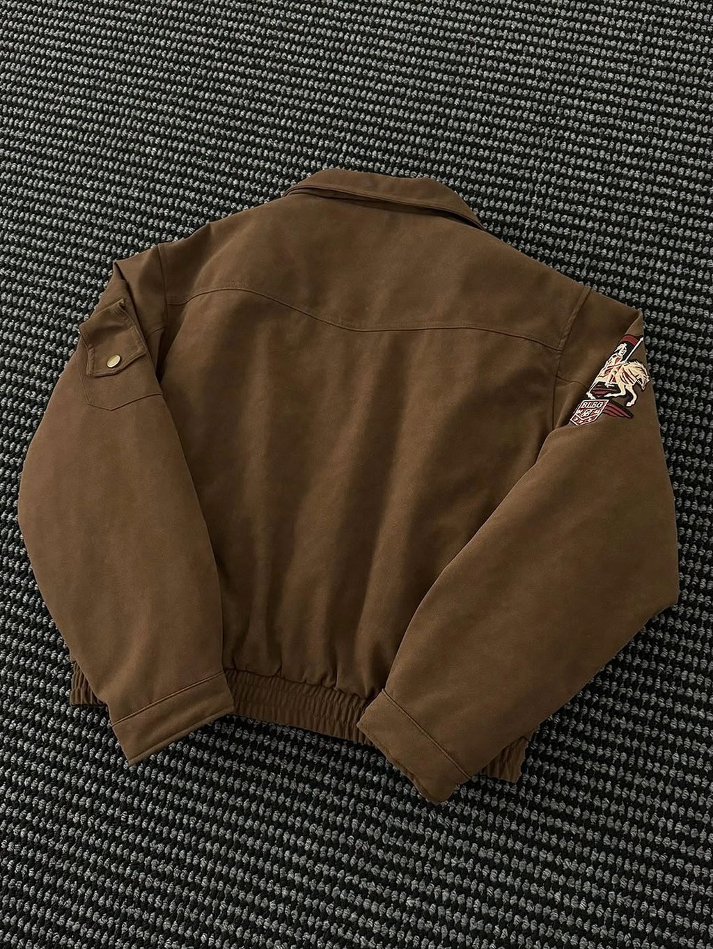 Military-Inspired Tactical Bomber Jacket