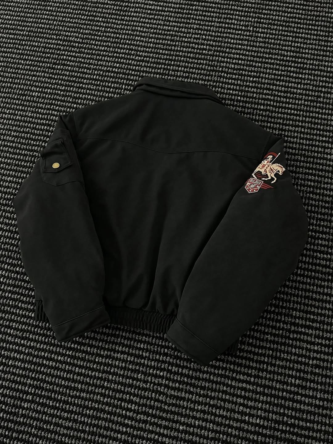 Military-Inspired Tactical Bomber Jacket