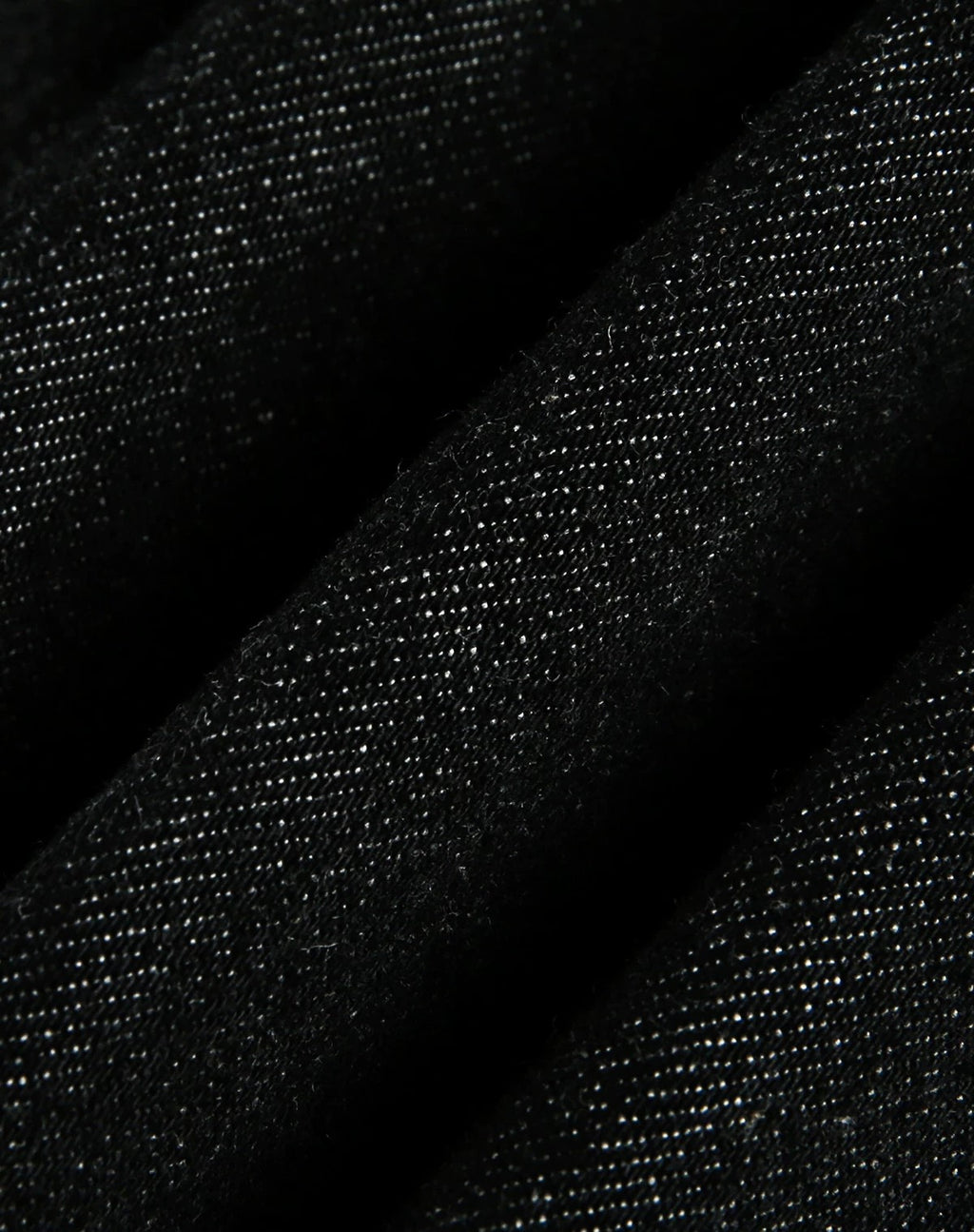 Diagonal Button Denim Jacket