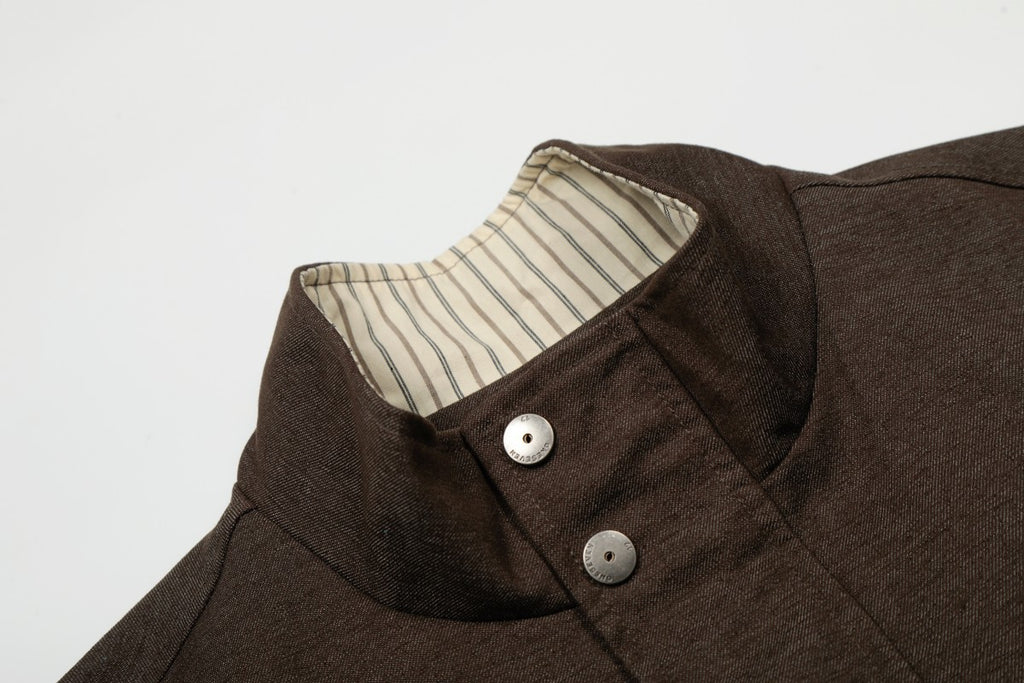 Elastic Hem Harrington Jacket