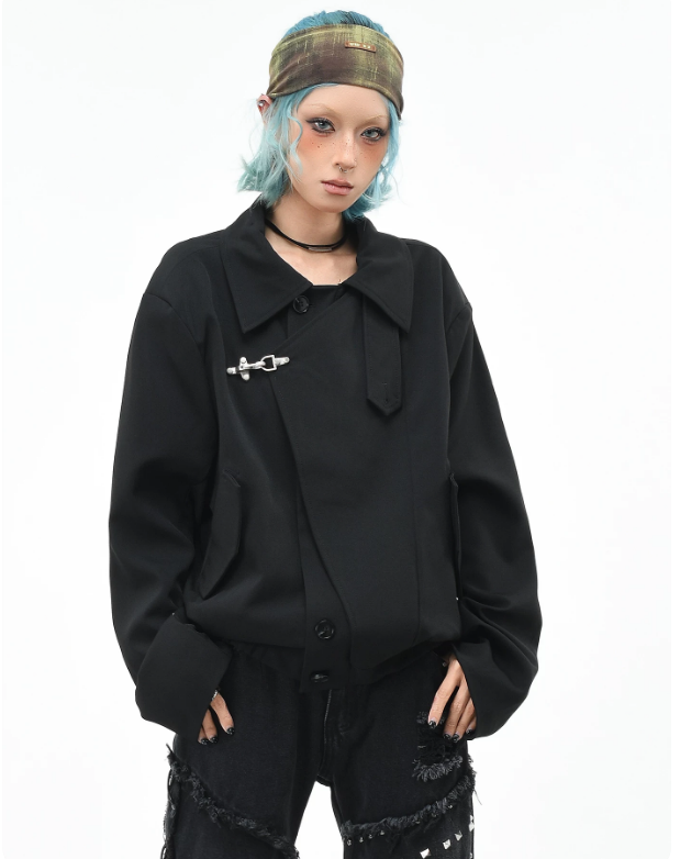 Avant-Garde Asymmetrical Jacket