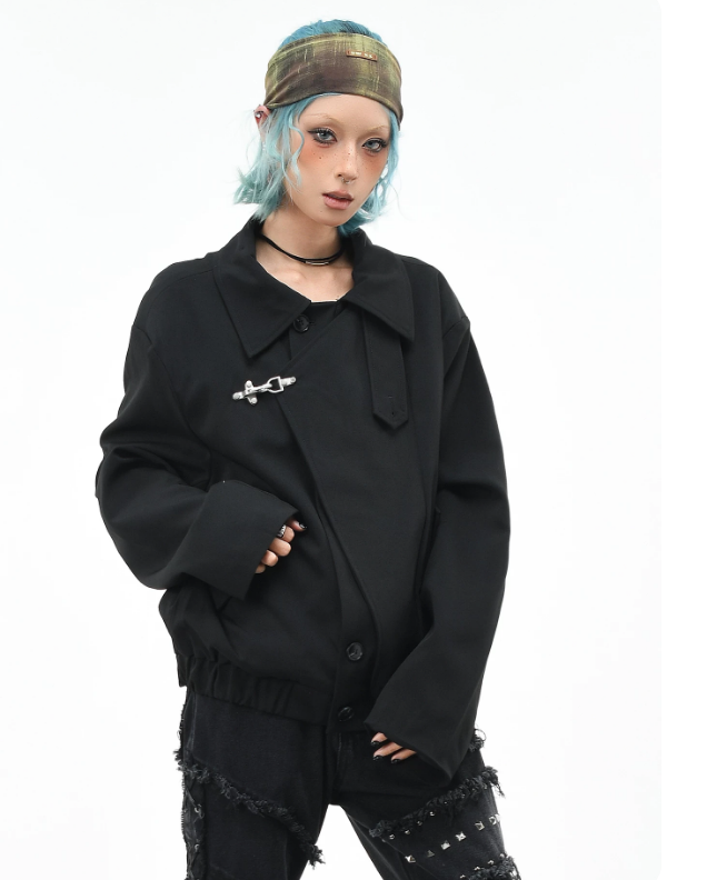 Avant-Garde Asymmetrical Jacket